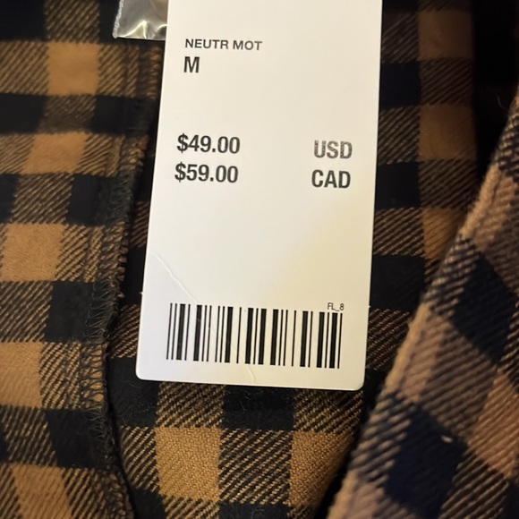 Urban Outfitters Checkered Wrap Skirt - Picture 3 of 3